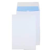 Purely Nature First Ennvironmental C4 Gusset Envelopes Peel & Seal 324 x 229 x 25 mm Plain 140 gsm White Pack of 125