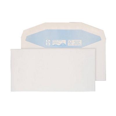 Purely Nature First Environmental DL Mailing Bag Gummed 110 x 220 mm Plain 90 gsm White Pack of 1000