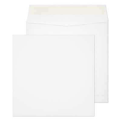 PREMIUM Optima Card Board Back Envelopes Peel & Seal 220 x 220 mm Plain 210 gsm Ultra White Pack of 250