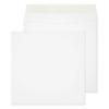 PREMIUM Optima Card Board Back Envelopes Peel & Seal 240 x 240 mm Plain 210 gsm Ultra White Pack of 125