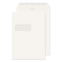 PREMIUM Business C4 Envelopes Grey 229 (W) x 324 (H) mm Window 120 gsm Pack of 250