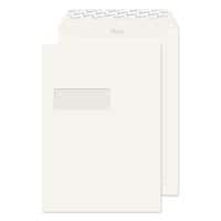 PREMIUM Business C4 Envelopes Grey 229 (W) x 324 (H) mm Window 120 gsm Pack of 250