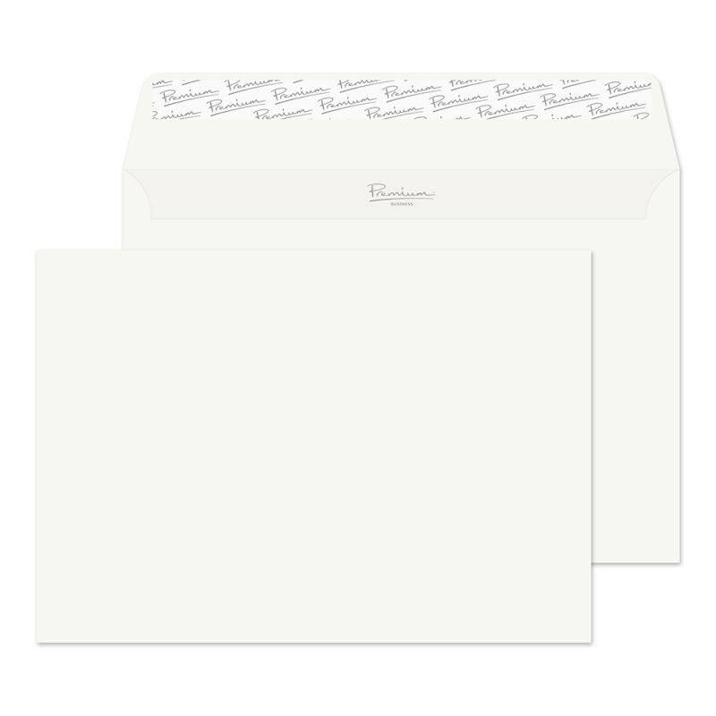 PREMIUM Business C5 Envelopes Grey 229 (W) x 162 (H) mm Window 120 gsm Pack of 500