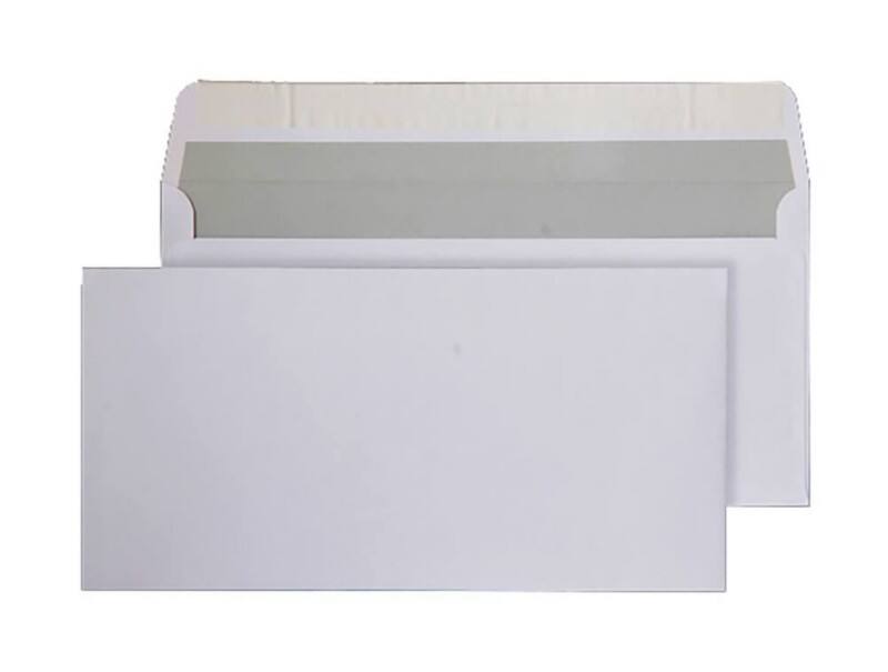 Blake Purely Everyday Envelopes DL 220 (W) x 110 (H) mm Adhesive Strip White 120 gsm Pack of 500