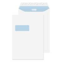 PREMIUM Office B4 Envelopes White 250 (W) x 352 (H) mm Window 120 gsm Pack of 250