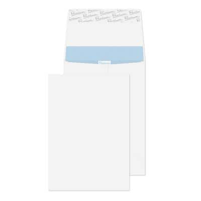 PREMIUM Office Gusset Envelopes 35215 C5 Peel & Seal 229 x 162 x 25 mm Plain 120 gsm Ultra White Wove Pack of 125