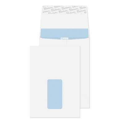 PREMIUM Office Gusset Envelopes C5 Peel & Seal 229 x 162 x 25 mm Plain 120 gsm Ultra White Wove Pack of 125