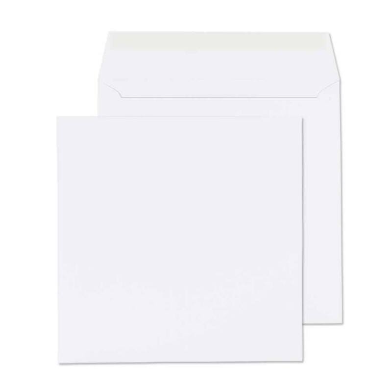 Blake Purely Everyday Envelopes Non standard 155 (W) x 155 (H) mm Adhesive Strip White 100 gsm Pack of 500