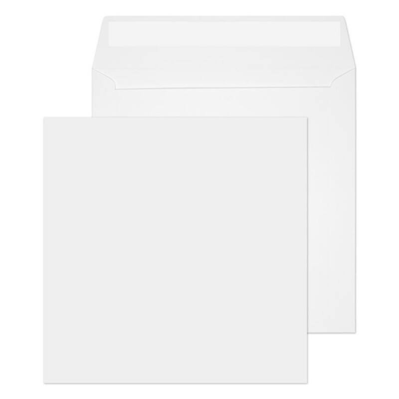 Blake Purely Everyday Envelopes Non standard 160 (W) x 160 (H) mm Adhesive Strip White 100 gsm Pack of 500