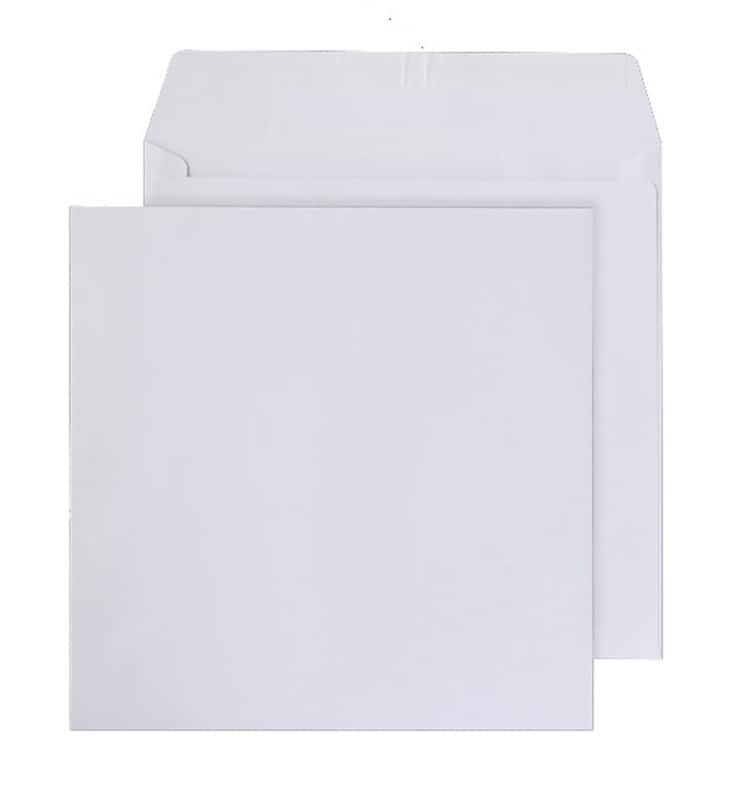 Blake Purely Everyday Envelopes Non standard 155 (W) x 155 (H) mm Adhesive Strip White 120 gsm Pack of 500