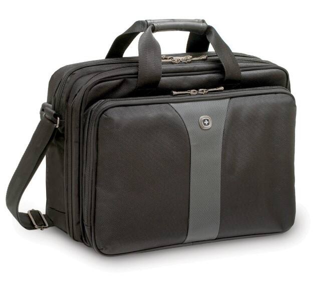Wenger Notebook Bag 600648 16 Inch Polyester Black 40 (W) x 18 (D) x 31 (H) cm
