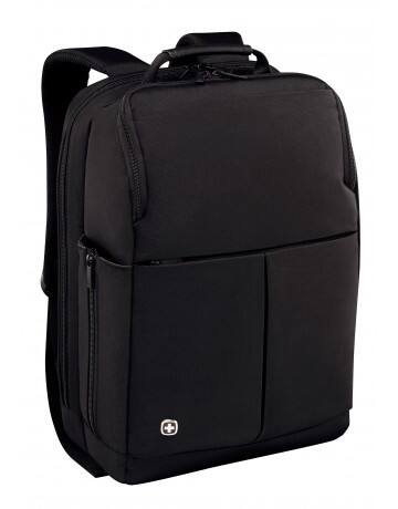 Wenger Backpack 601068 14 Inch Nylon Black 28 (W) x 17 (D) x 42 (H) cm