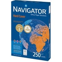 Navigator Hard Cover A4 Printer Paper White 250 gsm Smooth 125 Sheets