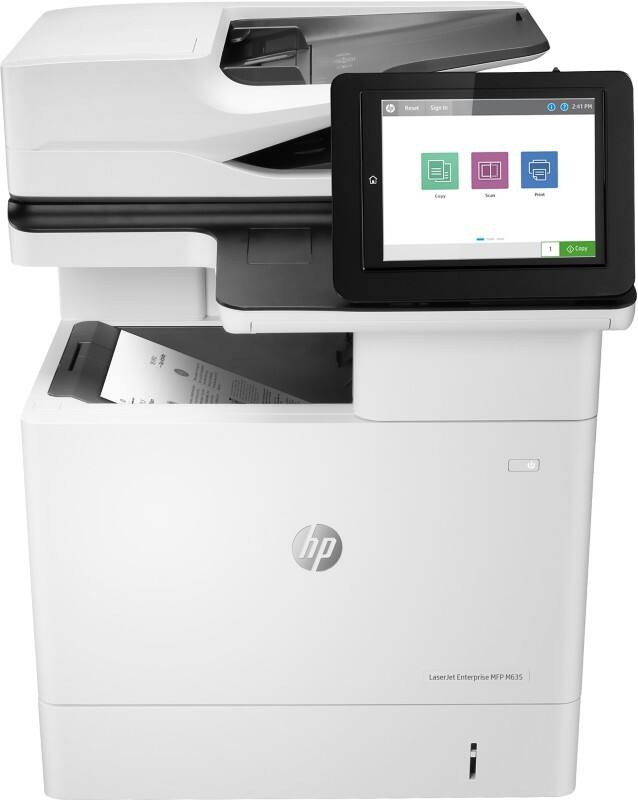 HP LaserJet Enterprise M635h Mono Laser Multifunctional Printer A4 Black, White