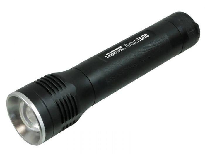 Elite Focus1500 LED Torch 1500 Lumens - 9 x AA