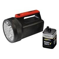 High Performance 8 LED Spotlight with 6V Battery 996