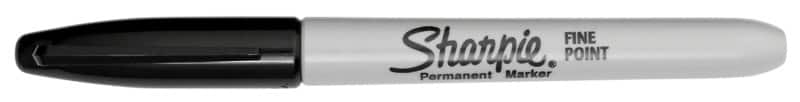 Sharpie Permanent Marker Bullet 1 mm Black