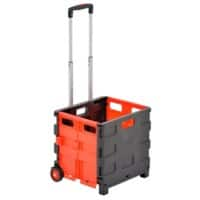 SLINGSBY Platform Trolley Folding Red, Black