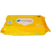 uniwipe Disinfectant Wipes Pack of 100