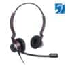 JPL HAC-2 Wired Mono Headset Over the Head With Noise Cancellation QD Male With Microphone Purple