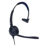 JPL 501S-PM Wired Mono Headset Over the Head With Noise Cancellation QD Male With Microphone Black