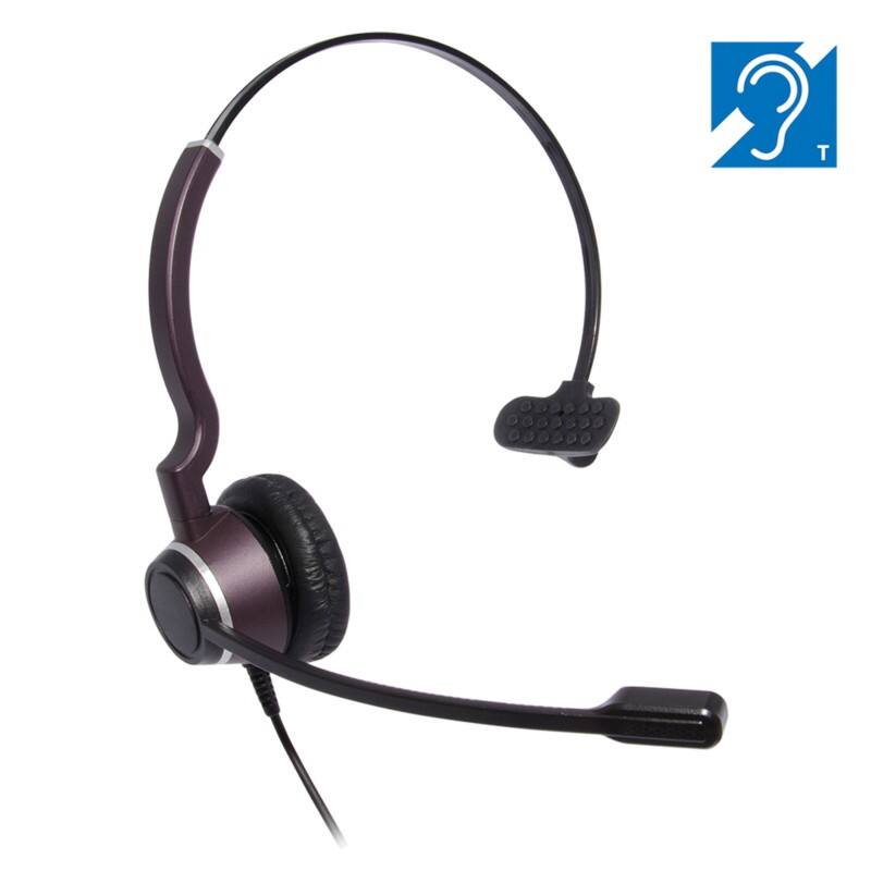 JPL Wired Headset Over-the-head with Microphone Mono HAC-1