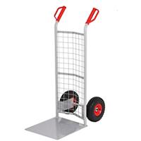 GPC Heavy Duty Sack Truck Mesh Back with Large Toe Plate 260kg Capacity 410 x 1110 x 500 mm Grey