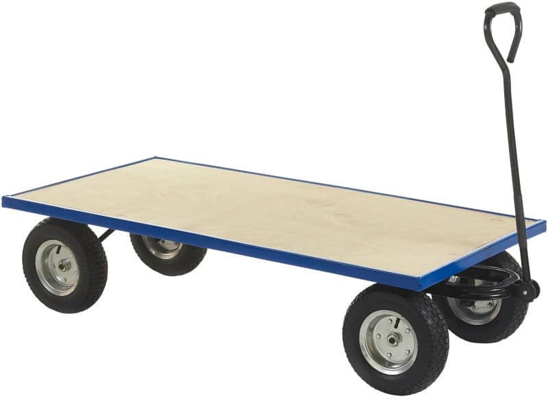 GPC Industrial General Purpose Truck, Plywood Base, REACH Compliant Wheels, 500kg Capacity
