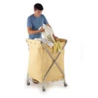 GPC Folding X Type Laundry Trolley 150kg Capacity 590 x 1030 x 685mm