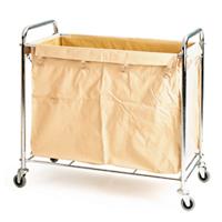 GPC Rectangular Folding Laundry Trolley 150kg Capacity 560 x 880 x 920mm