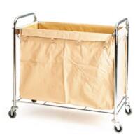 GPC Rectangular Folding Laundry Trolley 150kg Capacity 560 x 880 x 920mm