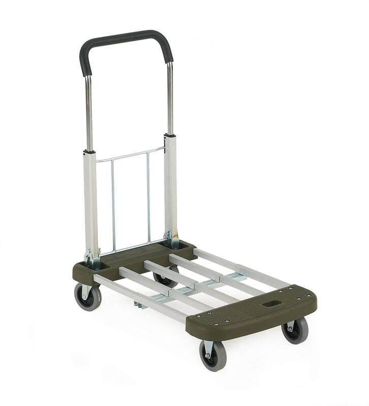 GPC Multi Position Foldaway Trolley, Moulded Ends, 150kg Capacity