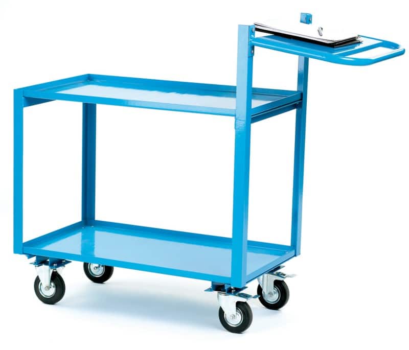 GPC Order Picking Trolley with Clipboard Shelf, 1430 x 700mm, 250kg Capacity
