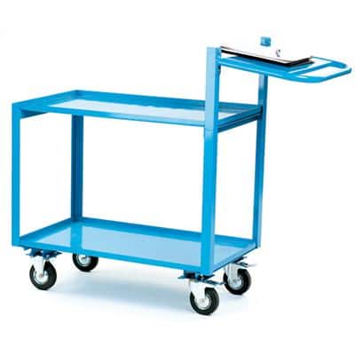 GPC Order Picking Trolley with Clipboard Shelf, 1430 x 700mm, 250kg Capacity