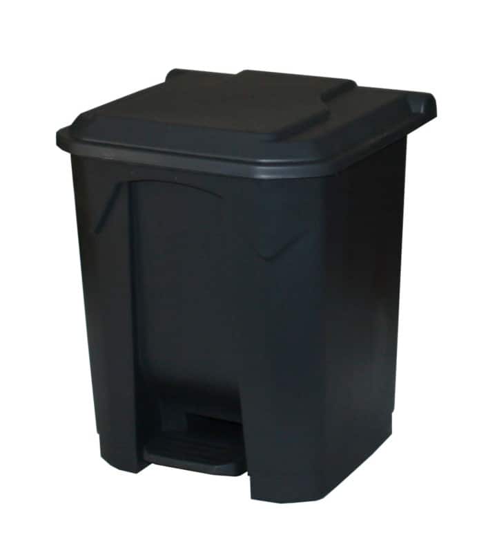 GPC Pedal Bin 30 L Grey Polypropylene LPB30Z _DGRY