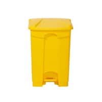 GPC Pedal Bin 45 L Yellow Polypropylene GBI45Z_YE