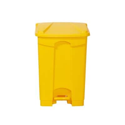 GPC Yellow Pedal Bin, 45L