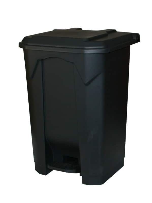GPC Pedal Bin 80 L Grey Polypropylene LPB80Z _DGRY