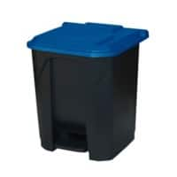 GPC Pedal Bin 30 L Black, Blue Polypropylene CPB30Z_BL_LD