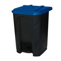 GPC Pedal Bin 50 L Grey Polypropylene CPB50Z_BL_LD