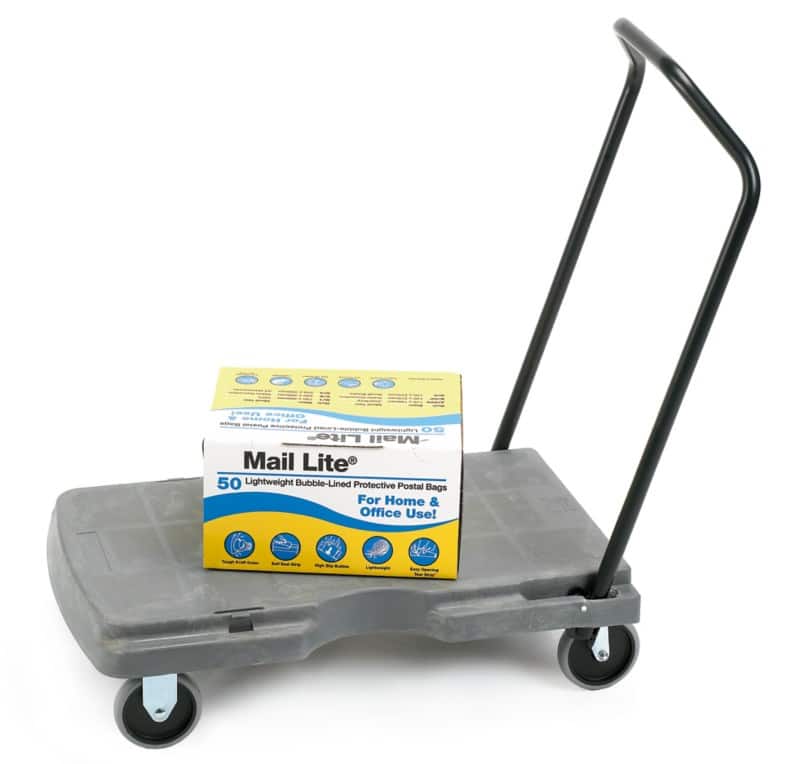 GPC Plastic Platform Trolley, 3 Position Handle, 180kg Capacity
