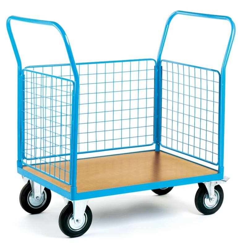 GPC Platform Truck 500 Steel 100 x 70 x 105 cm Blue