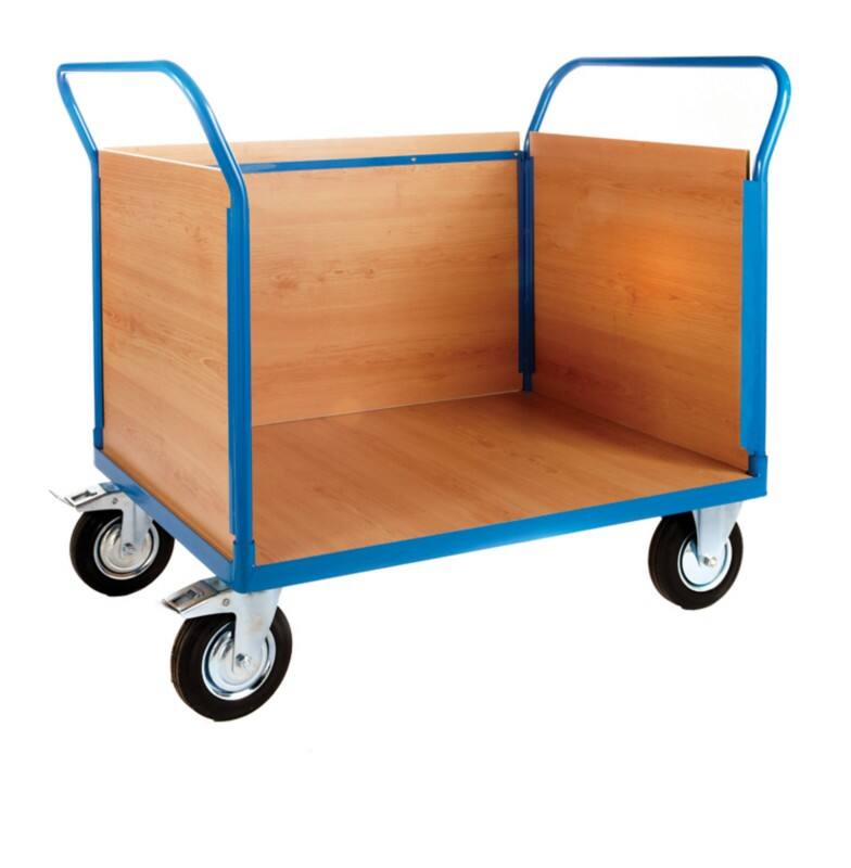 GPC Platform Truck 500 Steel 120 x 80 x 105 cm Blue