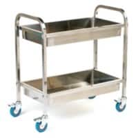 GPC Trolley 100 Stainless Steel 83.7 x 44.3 x 89.5 cm Silver
