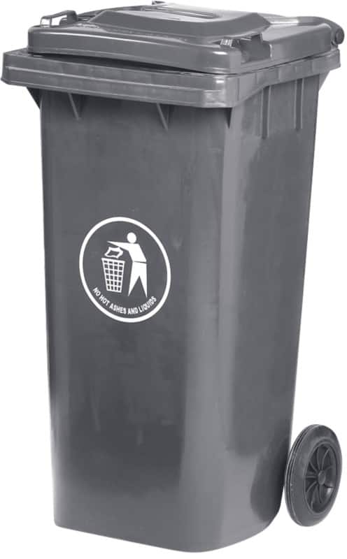 GPC Wheelie Bin 120 L Dark Grey LWB120Y_DGRY