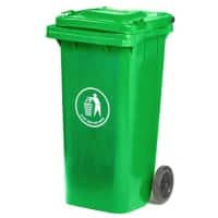 GPC Wheeled Bin LWB120Y_GR 120 L 94 x 55 x 46 cm Green