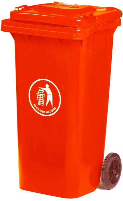 GPC Wheelie Bin 120 L Red LWB120Y_RED