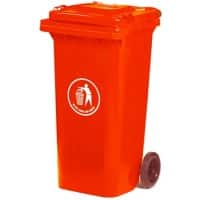 GPC Wheelie Bin 120 L Red LWB120Y_RED