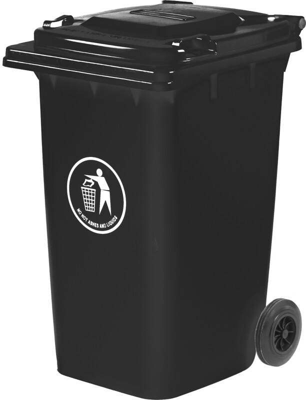 GPC Wheelie Bin 240 L Dark Grey PE (Polyethylene) LWB240Y_KGRY