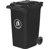 GPC Wheeled Bin Dark Grey 240L